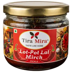 Lot-Pot Lal Mirch Bharwa Pickle | Stuffed Red Chilli Pickle